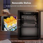 Kismile 1.7 Cu.ft Mini Drink Cooler Fridge