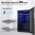Yeego 2.2 Cu.ft Under Counter Drink Cooler