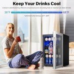 Yeego 2.2 Cu.ft Under Counter Drink Cooler