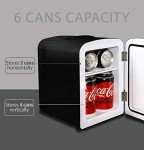 Coca-Cola 4L Mini Fridge for Drinks and Snacks