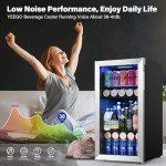 Yeego 3.1 Cu.ft Mini Beverage Cooler Fridge