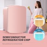 YSSOA 4L Mini Cooler and Warmer Fridge