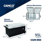 CAM-950 Portable Drink Fridge, 95 Liter Capacity