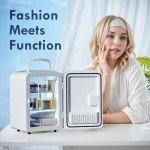 9L Mini Portable Fridge for Drinks and Skincare