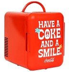 Coca Cola 4L Mini Fridge for Drinks and Snacks