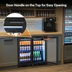 Undercounter Beverage Cooler with Glass Door