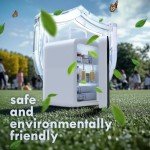 COYCYQI 9L Mini Fridge for Drinks and Snacks