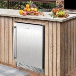 Phiestina 24 Inch Beverage Cooler for Home or Office