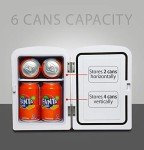 Coca-Cola 4L Mini Fridge Cooler for Drinks
