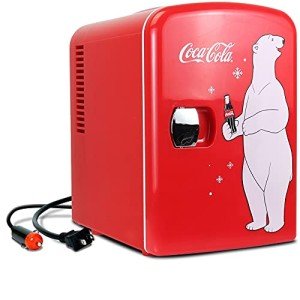 Coca Cola Polar Bear Mini Fridge - Compact & Cute