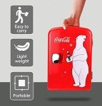 Adorable Coca Cola Polar Bear Mini Fridge