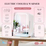 Portable Mini Fridge for Skincare and Drinks