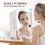 Portable Mini Fridge for Skincare and Drinks