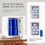 Portable Mini Fridge for Skincare and Drinks