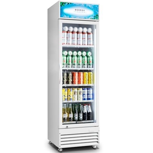 BODEGACOOLER 12.5 Cu.Ft Glass Door Beverage Fridge