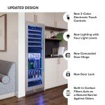 Zephyr 24" Dual Zone Wine and Beverage Fridge