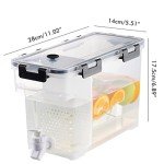 3.5L Drink Dispenser with Spigot for Parties