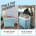 30L Portable Electric Cooler for Drinks & Food