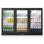 BODEGACOOLER 3-Door Back Bar Drink Fridge