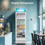 BODEGACOOLER 12.5 Cu.Ft Beverage Display Fridge