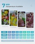 EUHOMY 7.4 Cu.Ft. Drink Fridge, Silver