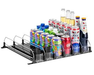 Large Capacity Soda Can Organizer for Fridge