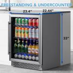 ATUIO 24" Beverage Cooler for Home or Office