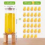 Large 1.8 Gallon Drink Dispenser with Stand