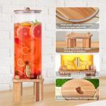 Large 1.8 Gallon Drink Dispenser with Stand