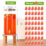 3 Gallon Extra Large Beverage Dispenser with Stand