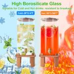 3 Gallon Extra Large Beverage Dispenser with Stand