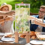3 Gallon Extra Large Beverage Dispenser with Stand