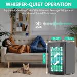 ORYMUSE 17-Inch Mini Beverage Cooler Refrigerator