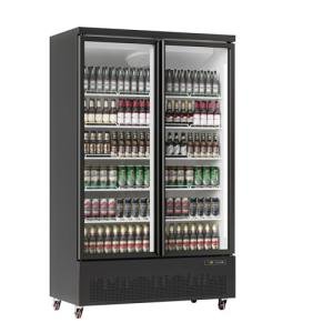 IDEALHOUSE 35.3 Cu.Ft Glass Door Drink Cooler