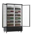 IDEALHOUSE 35.3 Cu.Ft Glass Door Drink Cooler