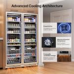 Ca'Lefort 48-Inch Beverage Refrigerator with Glass Door