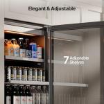 24-Inch Beverage Refrigerator with Glass Door