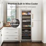 24-Inch Beverage Refrigerator with Glass Door