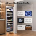 24-Inch Beverage Refrigerator with Glass Door