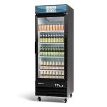 PEAKCOLD Large Capacity Upright Drink Display Cooler