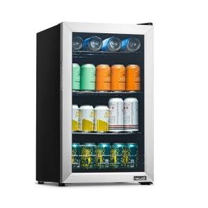 NewAir Compact Drink Fridge with 5 Temperature Settings