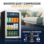NewAir Compact Drink Fridge with 5 Temperature Settings