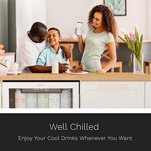 hOmeLabs 120 Can Beverage Cooler with Glass Door