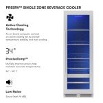 Zephyr 24-Inch Wine and Beverage Fridge