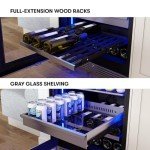 Zephyr 24-Inch Wine and Beverage Fridge
