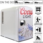 Compact 4L Mini Fridge for Cans and Bottles