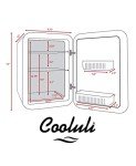 Compact 15L Mini Fridge for Drinks and Snacks