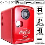 Coca-Cola Mini Fridge with Built-in Speaker