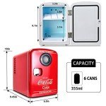Coca-Cola Mini Fridge with Built-in Speaker