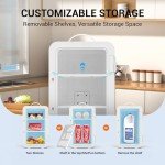 SUAVO Mini Fridge for Skincare and Drinks